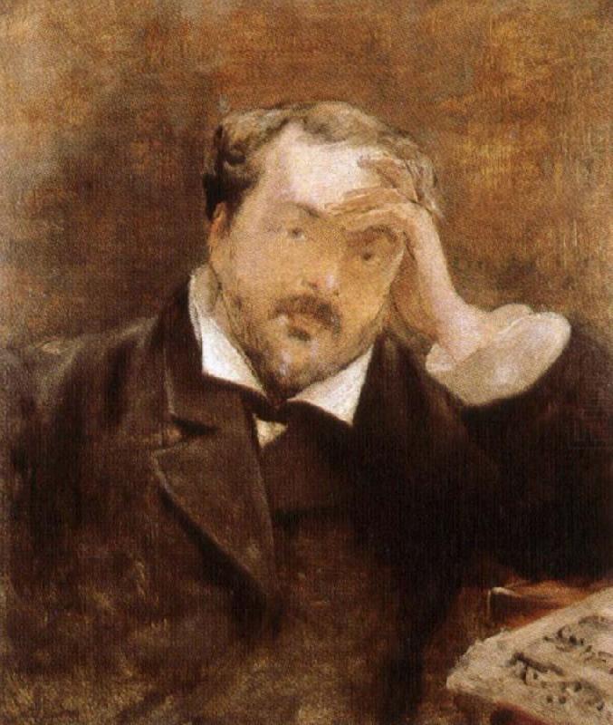 george moore painted in 1881 by edouard manet china oil painting image